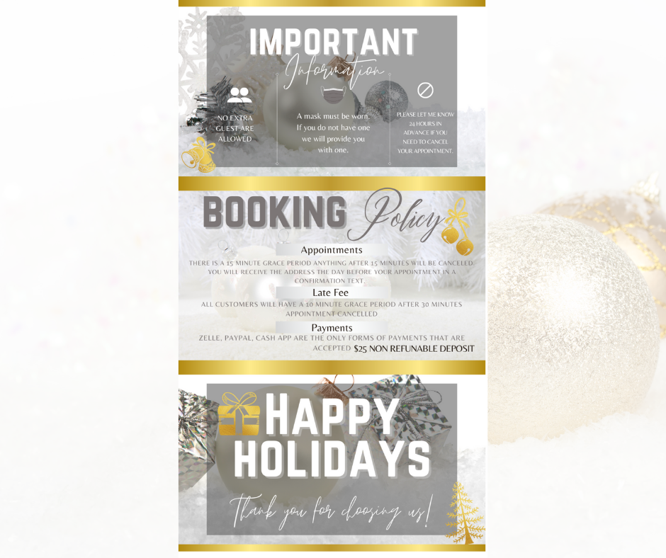 Winter Wonderland Acuity Scheduling