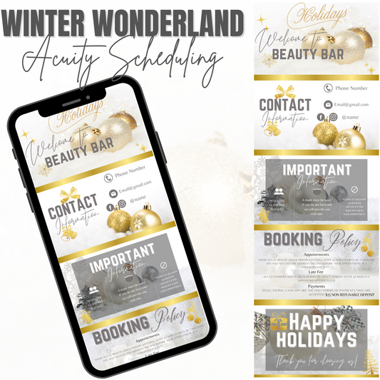 Winter Wonderland Acuity Scheduling