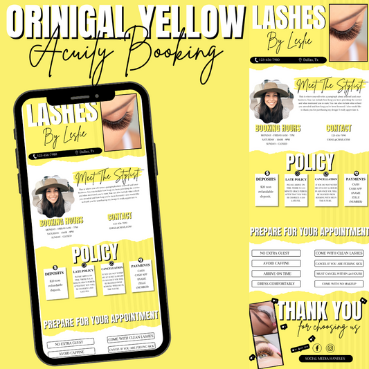 Original Yellow Acuity Scheduling